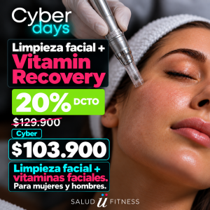 Ofertas 2 Limpieza Facial + Vitamin Recovery Cyberdays