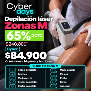 Depilación Láser Zona Xs A Elección (Mujer Y Hombre) 2 Depilacion Laser Zona M A Elección (Mujer Y Hombre)